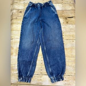 NWOT Maison Margiela Paperbag Waist Balloon Jeans 38